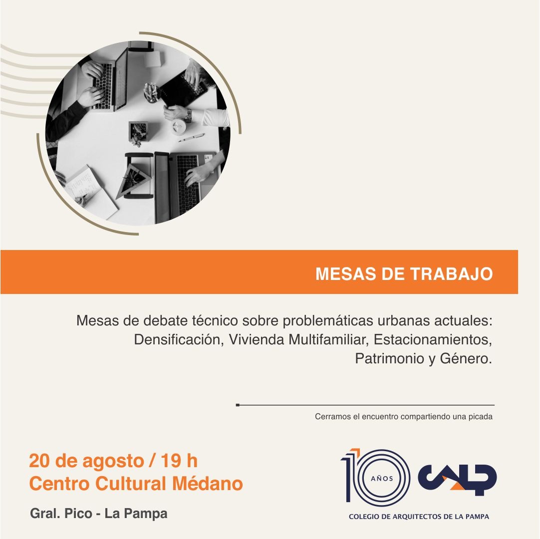 2º JORNADA | JORNADA DE ARQUITECTURA PAMPEANA IX