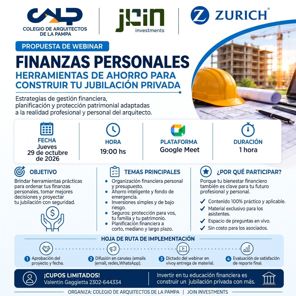 PROPUESTA WEBINAR: FINANZAS PERSONALES